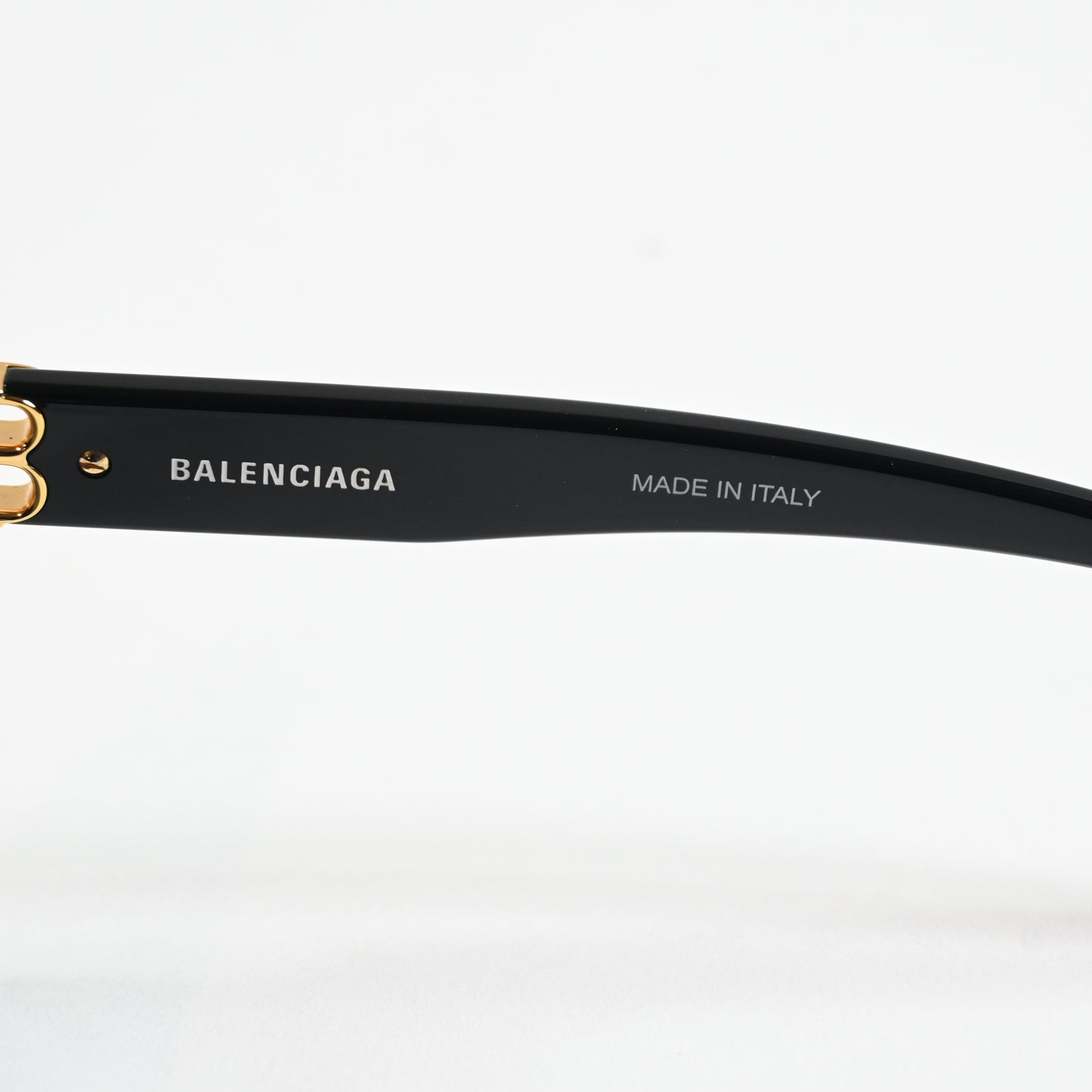 Balenciaga BB0132S 001 Womens Authentic Sunglasses Black/Gray, 53mm - New