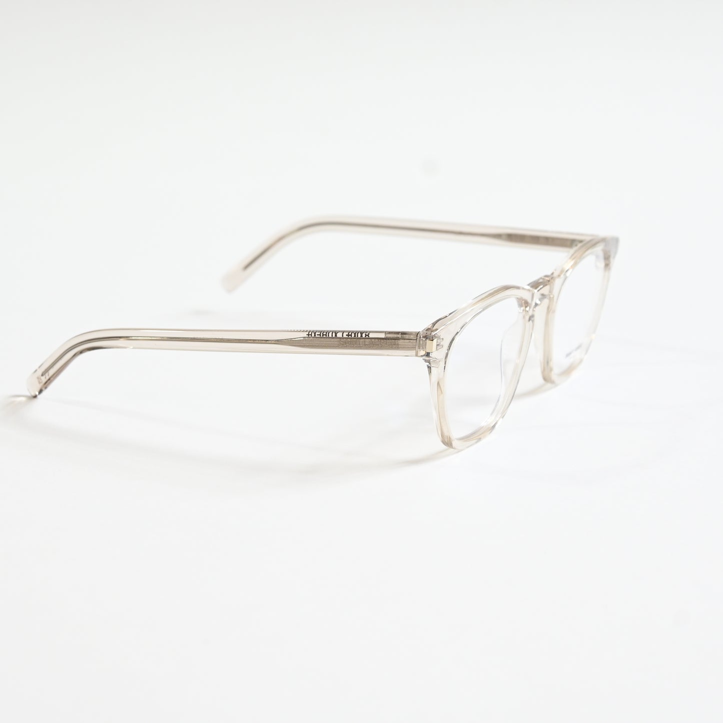 Yves Saint Laurent SL-28O 004 Unisex Authentic Eyeglasses Clear Beige, 50 - New