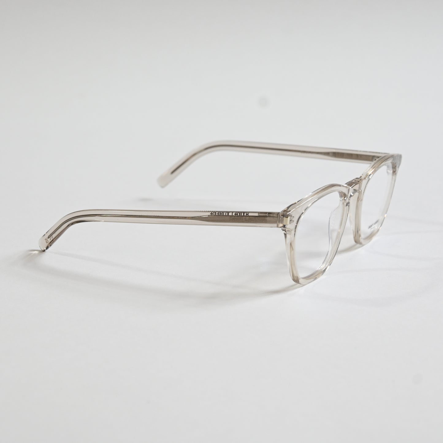 Yves Saint Laurent SL-28O 004 Unisex Authentic Eyeglasses Clear Beige, 50 - New