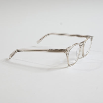 Yves Saint Laurent SL-28O 004 Unisex Authentic Eyeglasses Clear Beige, 50 - New