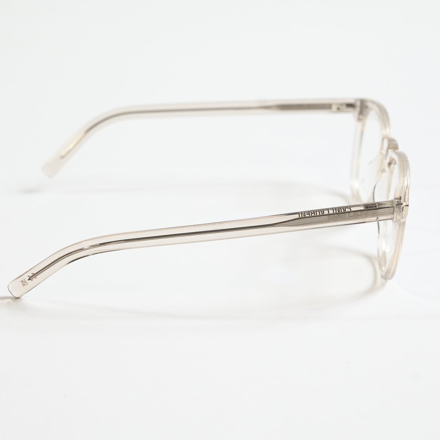 Yves Saint Laurent SL-28O 004 Unisex Authentic Eyeglasses Clear Beige, 50 - New