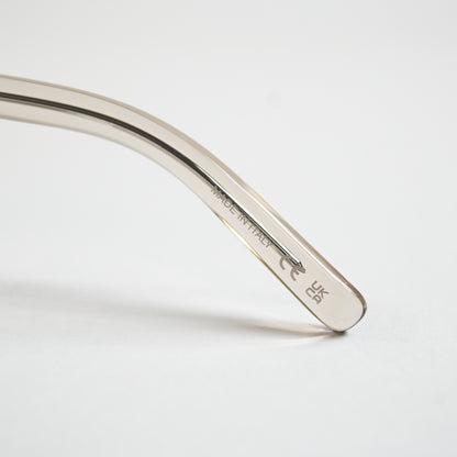 Yves Saint Laurent SL-28O 004 Unisex Authentic Eyeglasses Clear Beige, 50 - New
