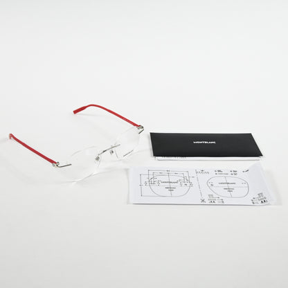Montblanc MB0223O 003 Mens Authentic Eyeglasses 50mm - New with defects