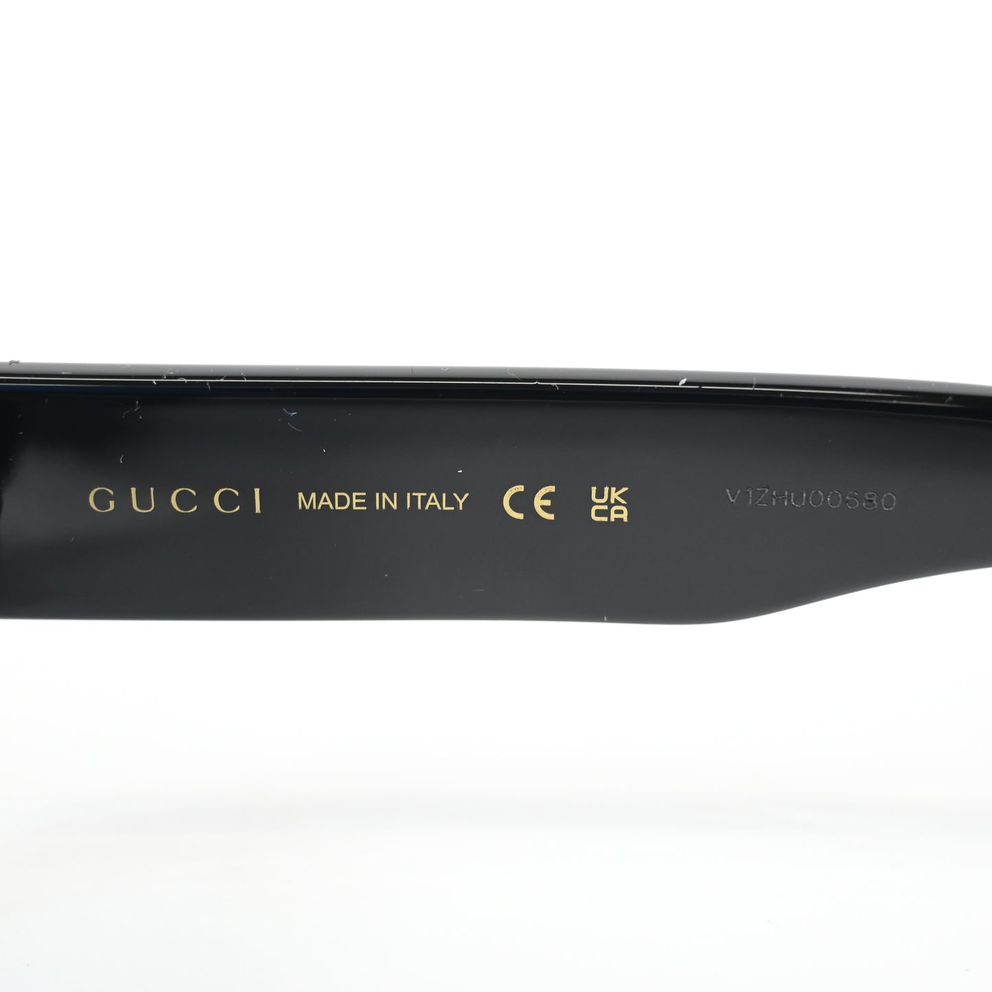 Gucci GG1134S 004 Mens Authentic Sunglasses Black/Teal, 53mm - New