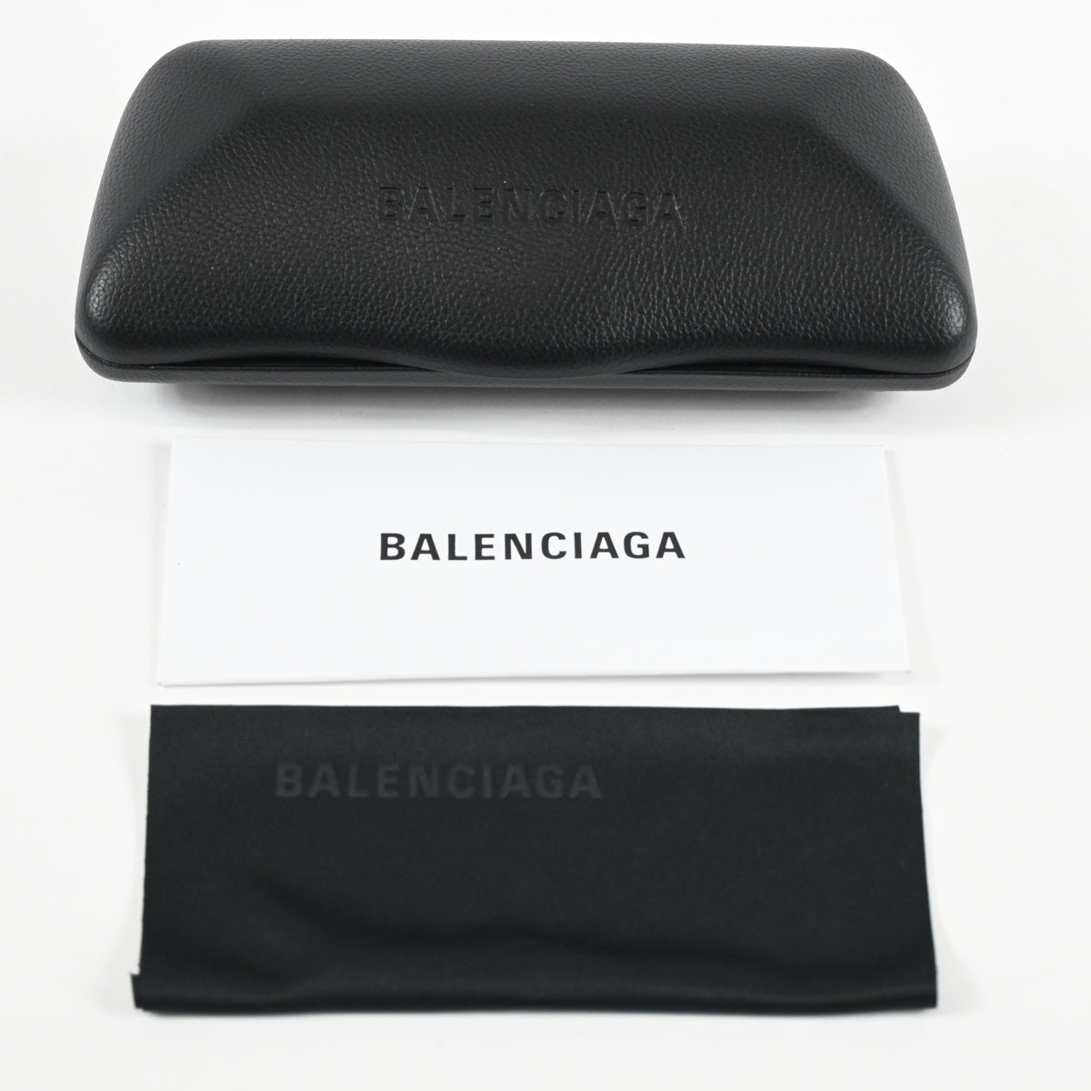 Balenciaga BB0096S 014 Womens Authentic Sunglasses Gray/Silver, 51mm - New
