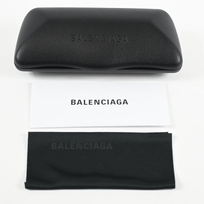 Balenciaga BB0096S 014 Womens Authentic Sunglasses Gray/Silver, 51mm - New