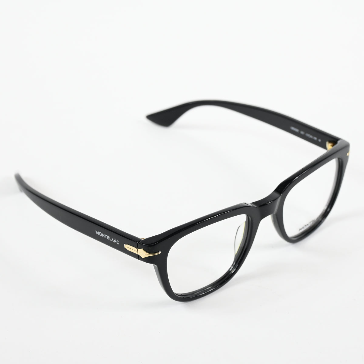 Montblanc MB0305O 001 Mens Authentic Eyeglasses Black, 51mm - New