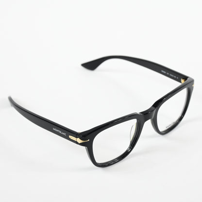 Montblanc MB0305O 001 Mens Authentic Eyeglasses Black, 51mm - New