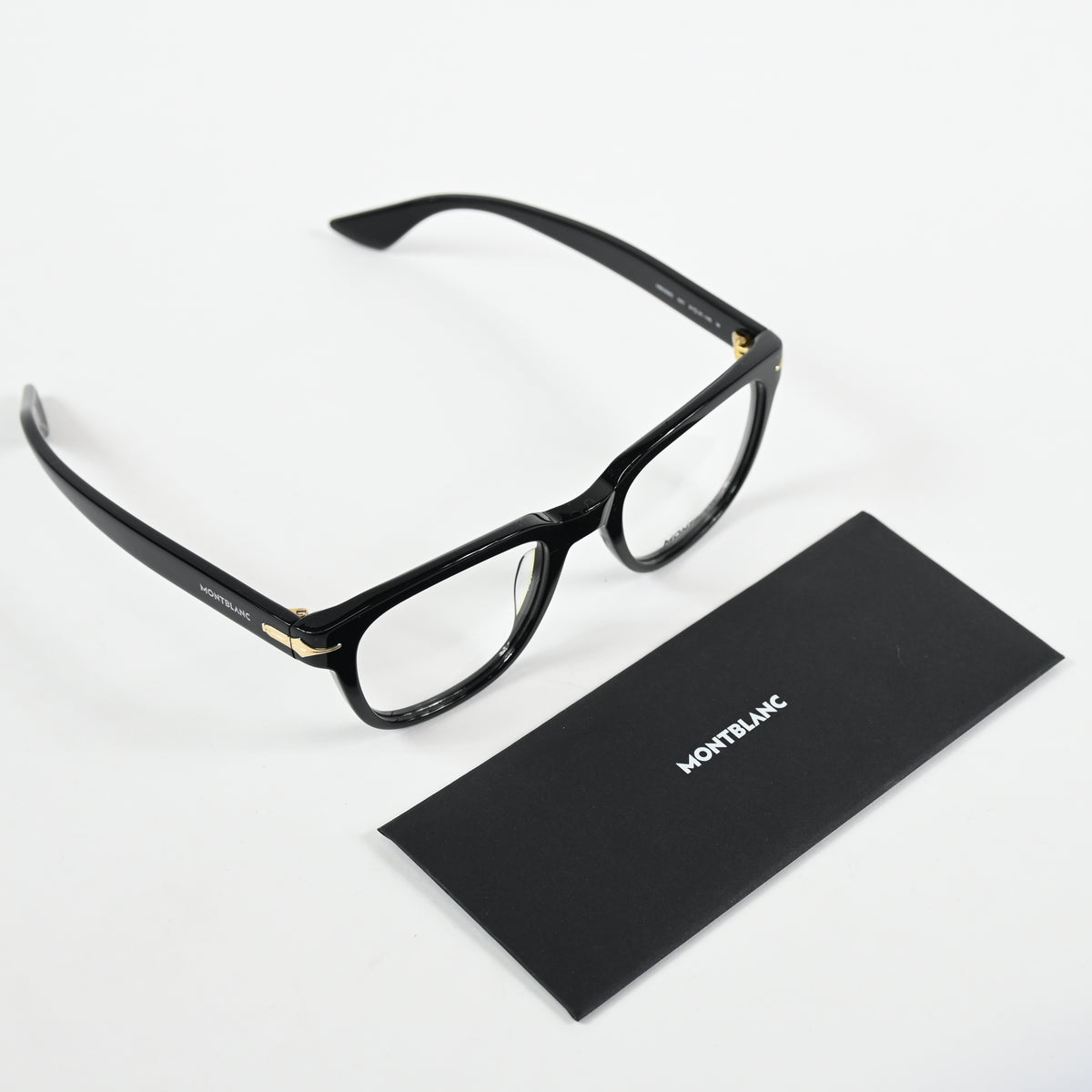 Montblanc MB0305O 001 Mens Authentic Eyeglasses Black, 51mm - New