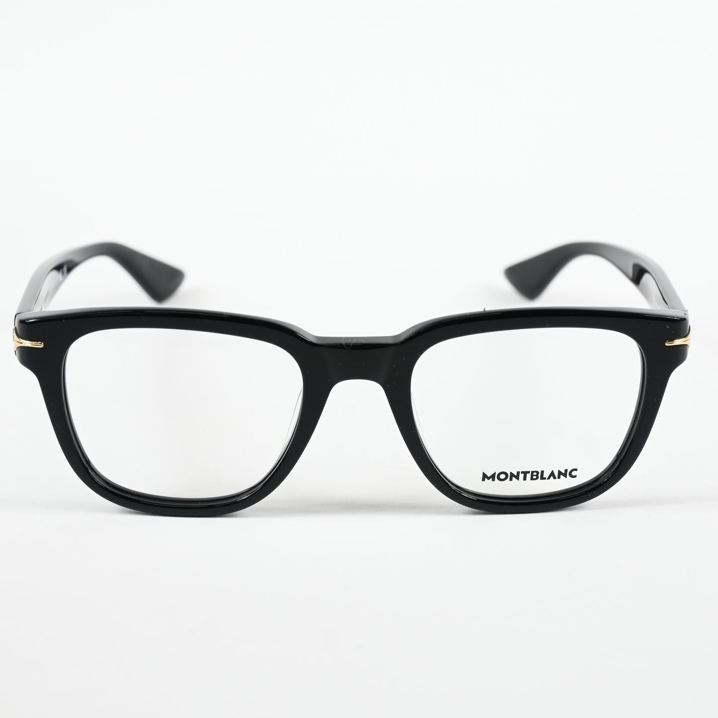 Montblanc MB0305O 001 Mens Authentic Eyeglasses Black, 51mm - New