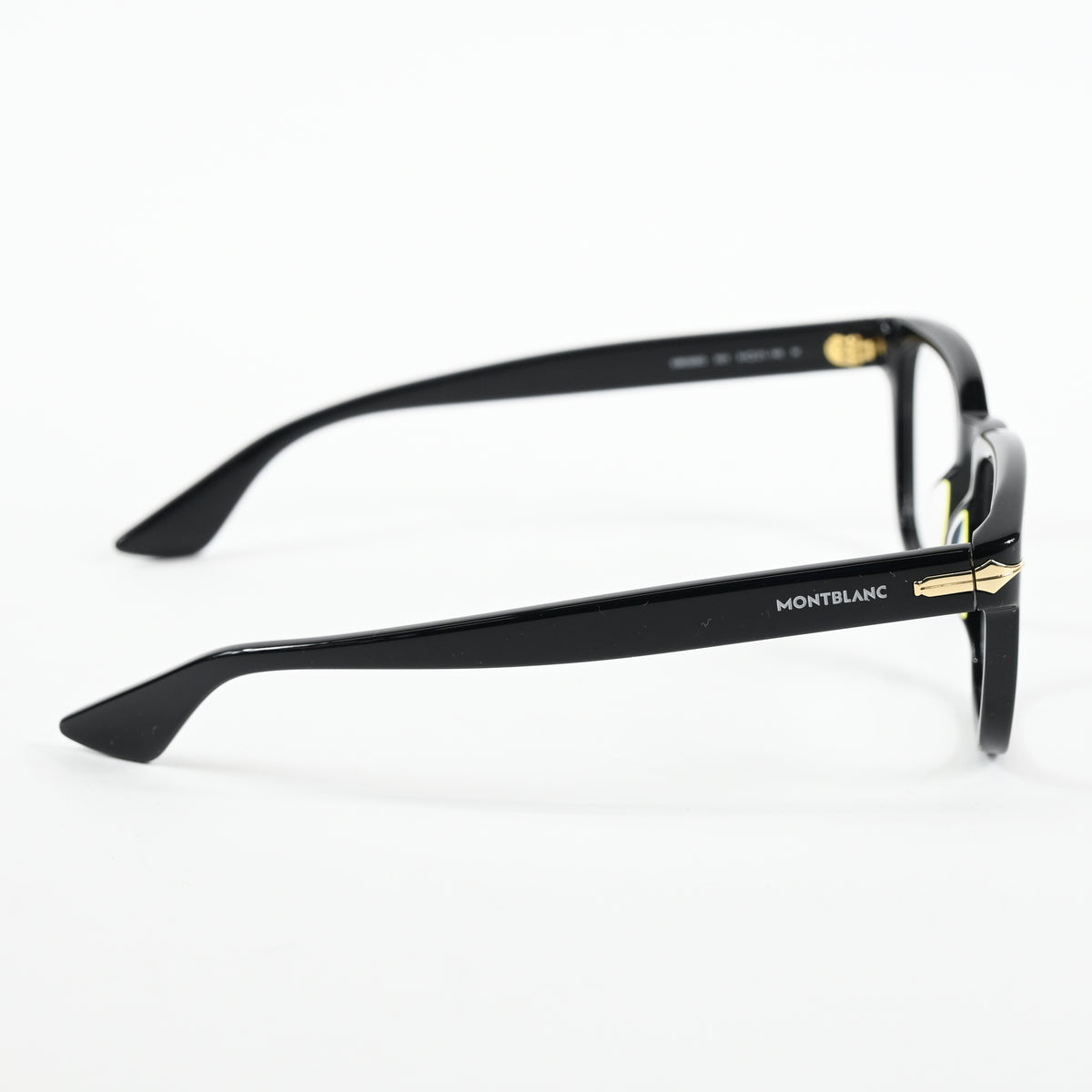 Montblanc MB0305O 001 Mens Authentic Eyeglasses Black, 51mm - New