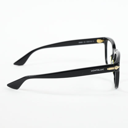Montblanc MB0305O 001 Mens Authentic Eyeglasses Black, 51mm - New