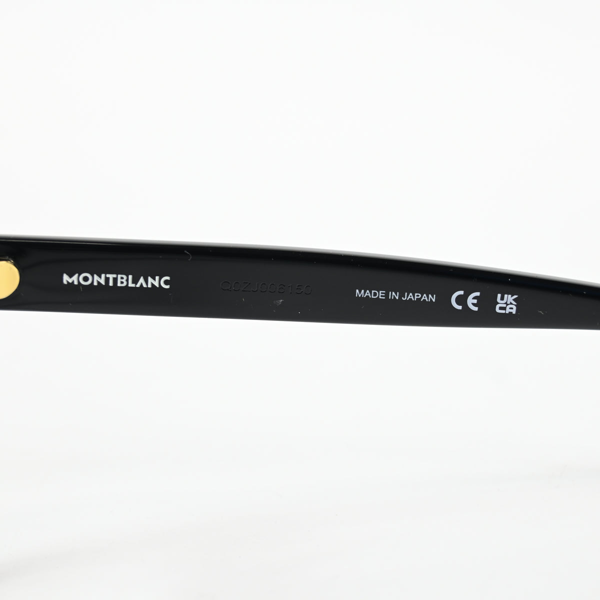 Montblanc MB0305O 001 Mens Authentic Eyeglasses Black, 51mm - New