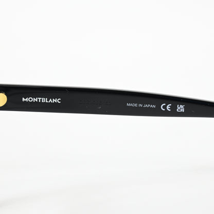 Montblanc MB0305O 001 Mens Authentic Eyeglasses Black, 51mm - New