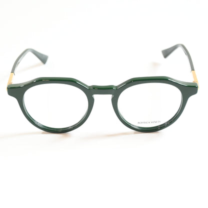 Bottega BV1263O 004 Mens Authentic Eyeglasses Green/Gold, 48mm - New