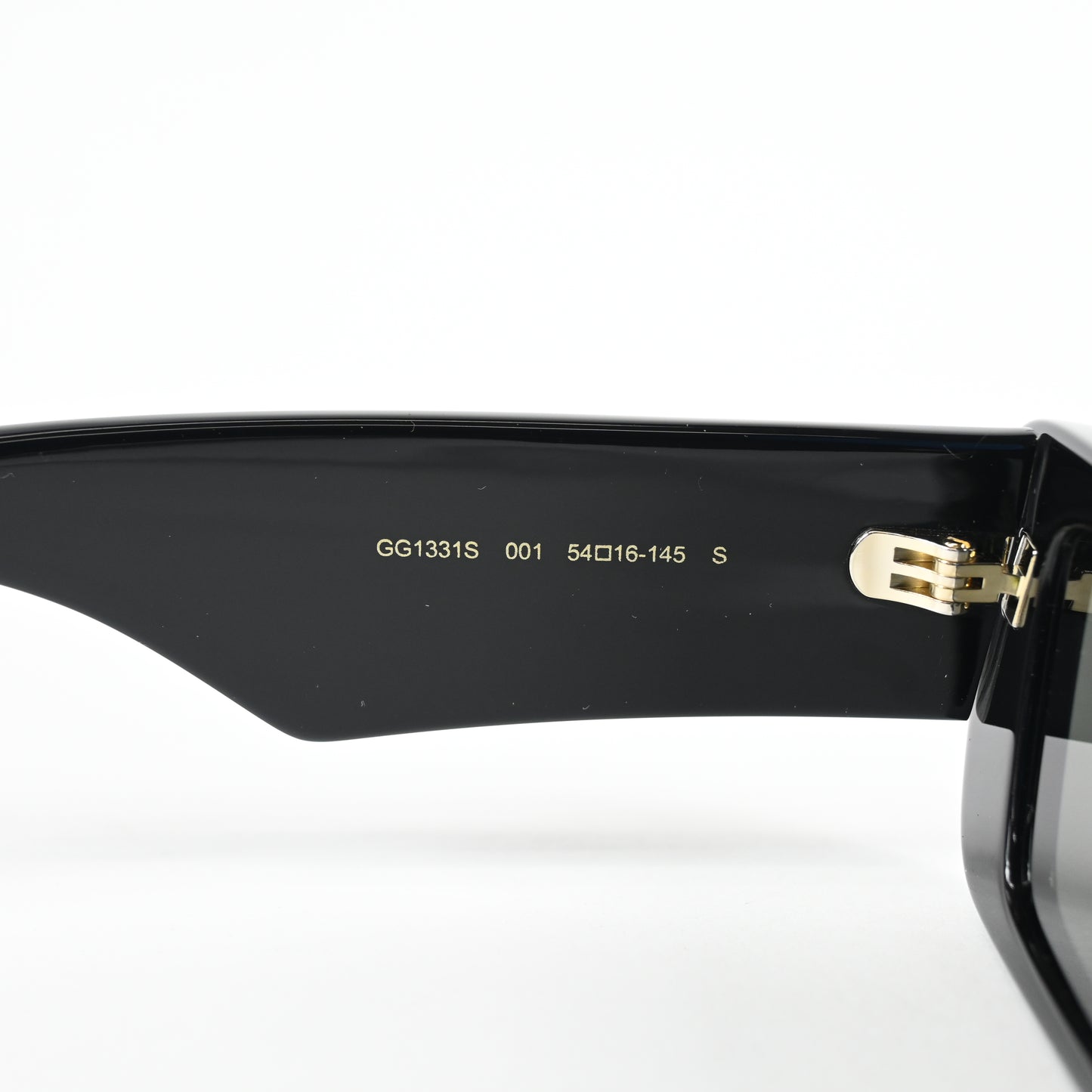 Gucci GG1331S 001 Mens Authentic Sunglasses Black/Gray, 54mm - New