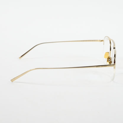 Yves Saint Laurent SL-576O 002 Unisex Authentic Eyeglasses Gold, 51mm - New