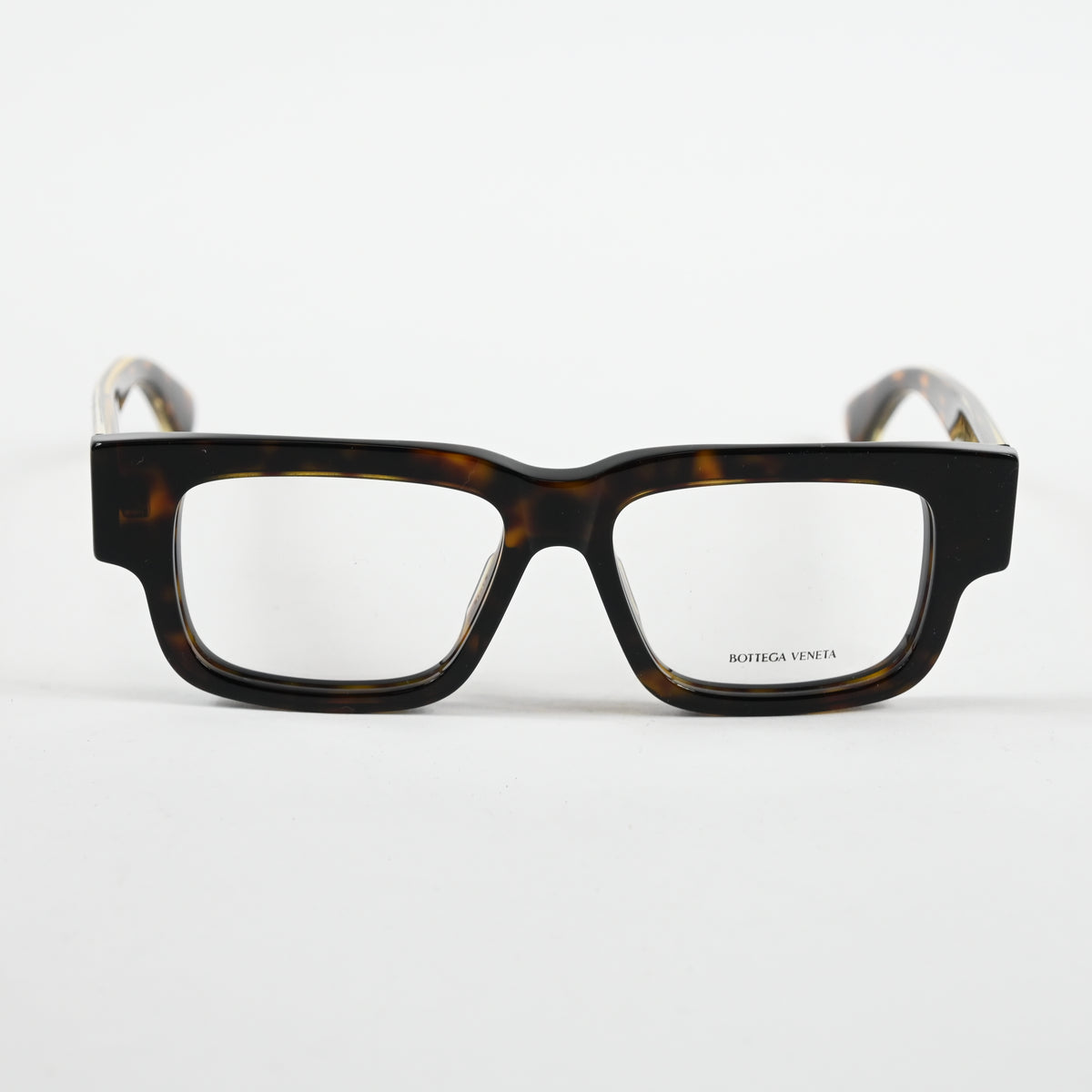 Bottega BV1280O 002 Womens Authentic Eyeglasses Havana/Gold, 51mm - New