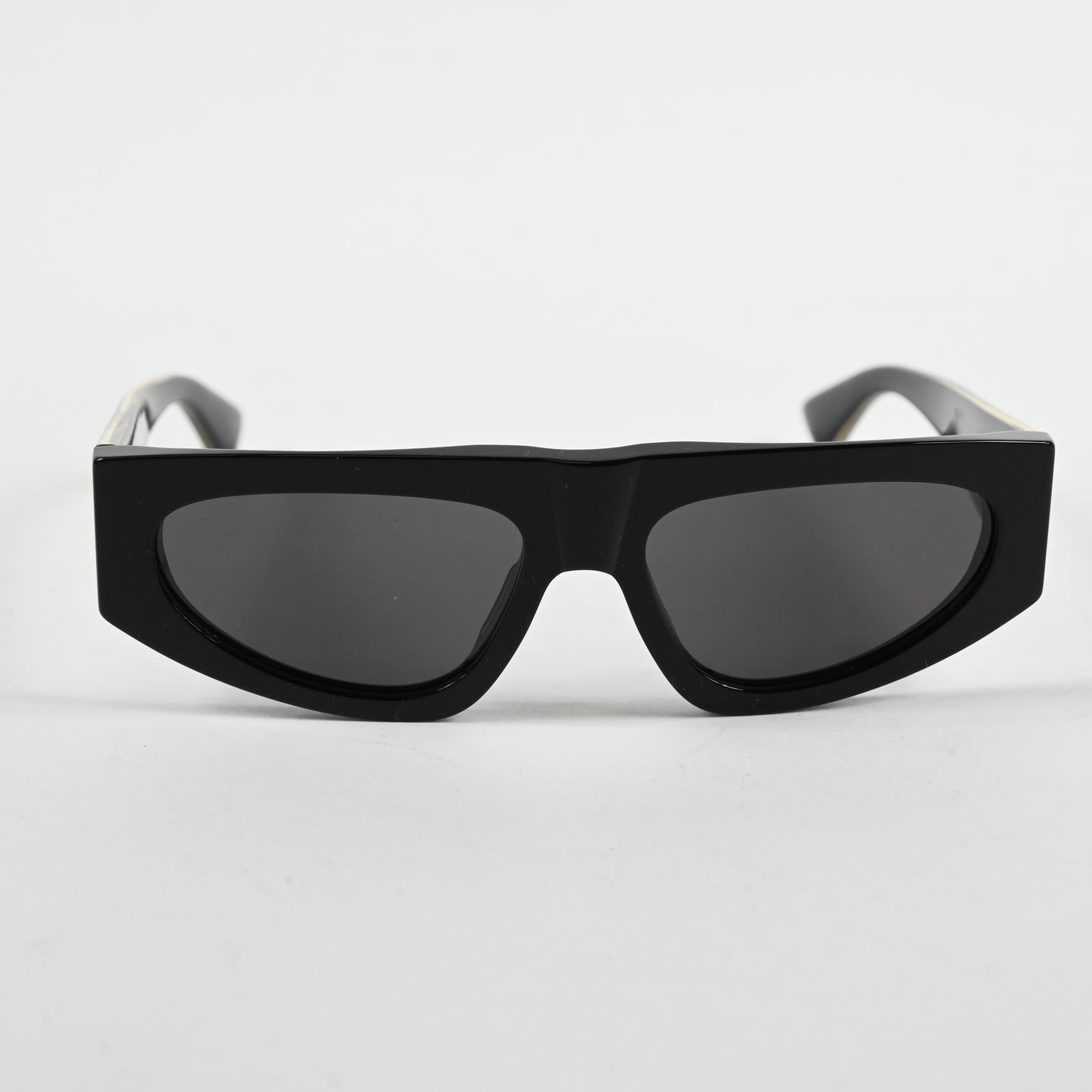 Bottega BV1277S 001 Womens Authentic Sunglasses Black/Gold, 57mm - New