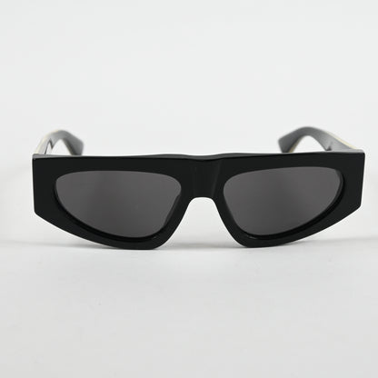 Bottega BV1277S 001 Womens Authentic Sunglasses Black/Gold, 57mm - New
