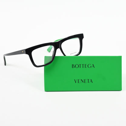 Bottega BV1227O 005 Unisex Authentic Eyeglasses Lime/Black, 54mm - New