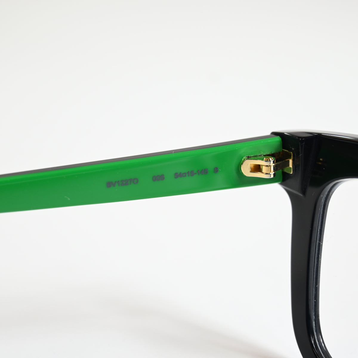 Bottega BV1227O 005 Unisex Authentic Eyeglasses Lime/Black, 54mm - New