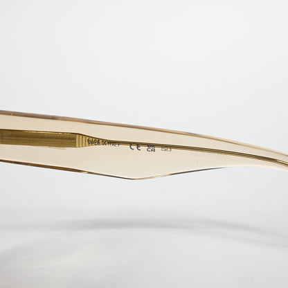 Bottega BV1218S 003 Womens Authentic Sunglasses Clear Beige, 52mm - New