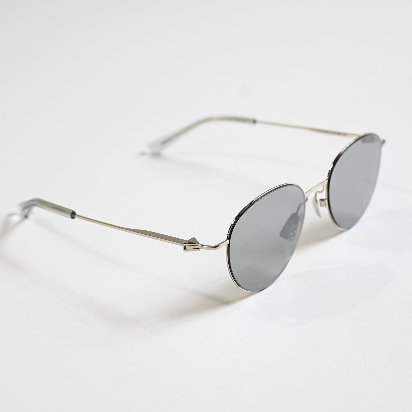 Bottega BV1268S 003 Mens Authentic Sunglasses Silver, 51mm - New