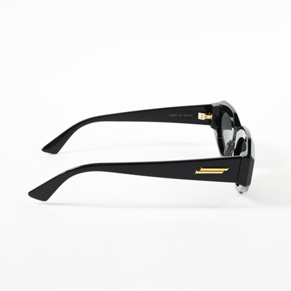 Bottega BV1031S 001 Womens Authentic Sunglasses Black/Gold, 52mm - New