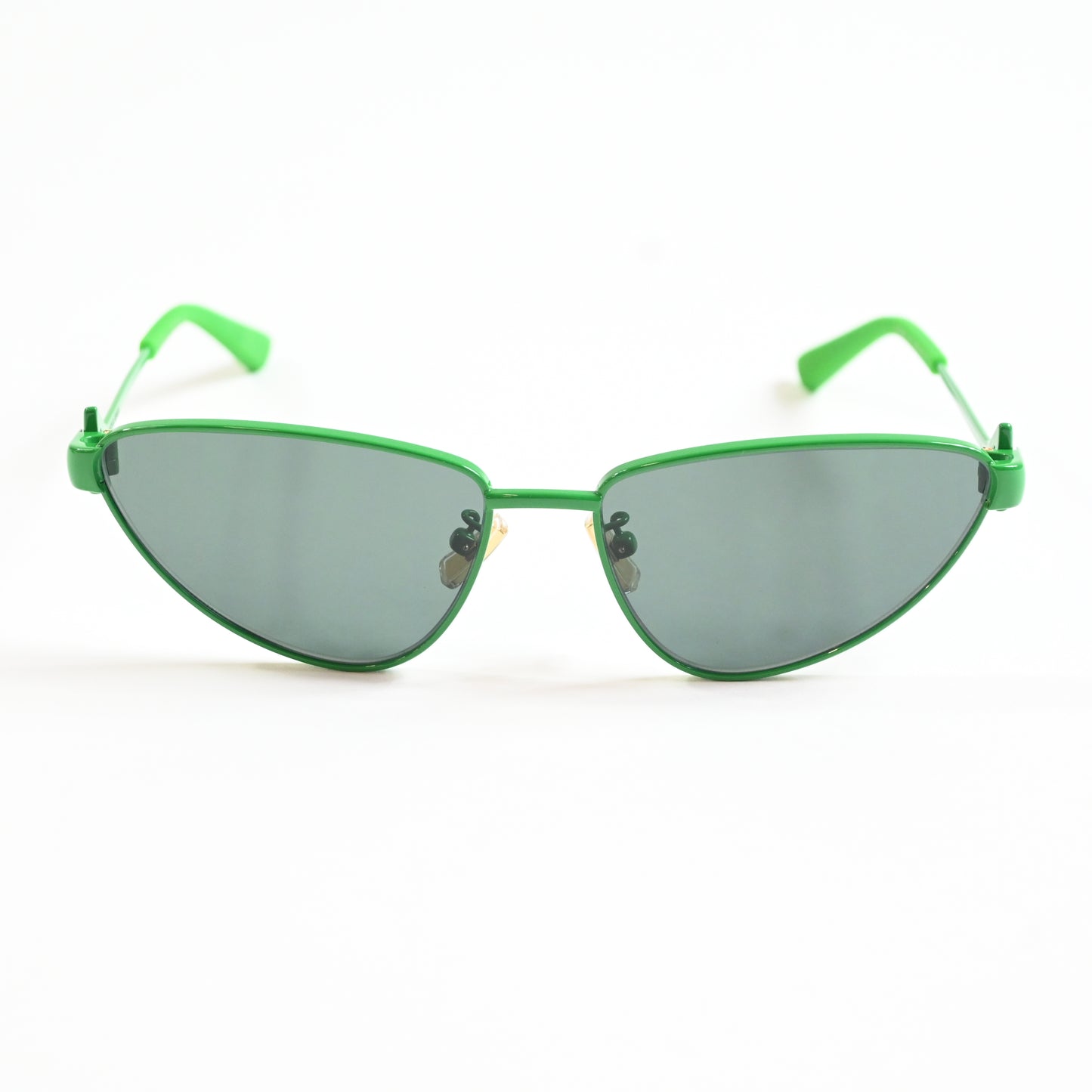 Bottega BV1186S 004 Womens Authentic Sunglasses Lime/Black, 59mm - New