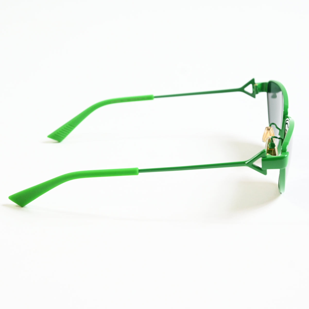 Bottega BV1186S 004 Womens Authentic Sunglasses Lime/Black, 59mm - New