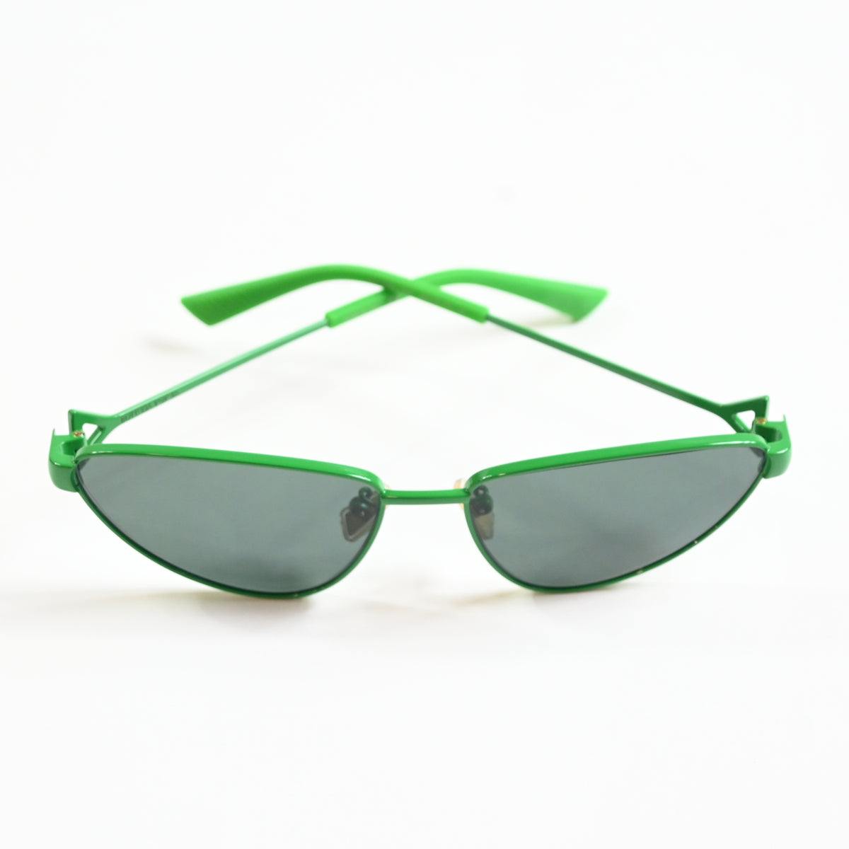 Bottega BV1186S 004 Womens Authentic Sunglasses Lime/Black, 59mm - New