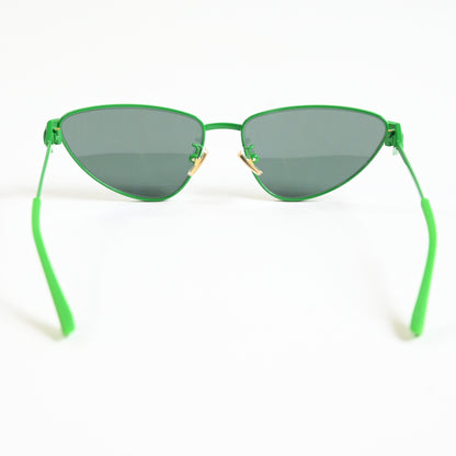 Bottega BV1186S 004 Womens Authentic Sunglasses Lime/Black, 59mm - New