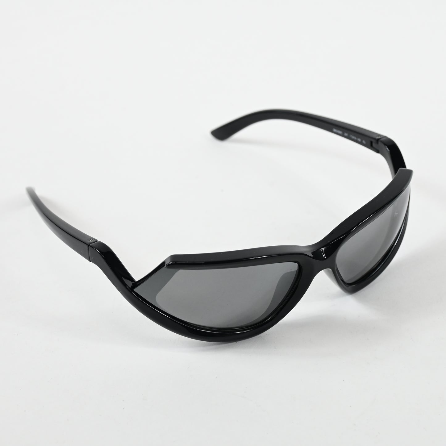 Balenciaga BB0289S 001 Unisex Authentic Sunglasses Black/Silver, 71mm - New