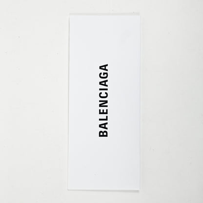 Balenciaga BB0289S 001 Unisex Authentic Sunglasses Black/Silver, 71mm - New