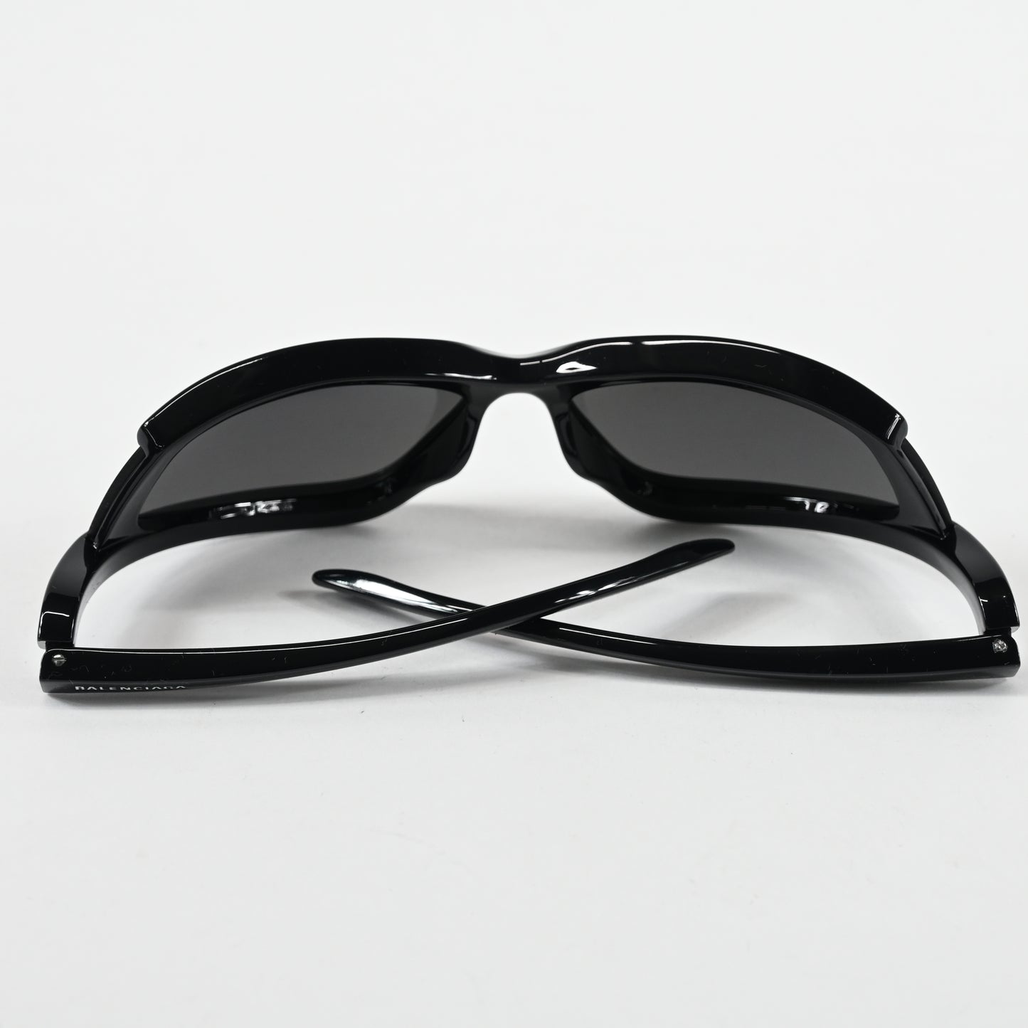 Balenciaga BB0289S 001 Unisex Authentic Sunglasses Black/Silver, 71mm - New