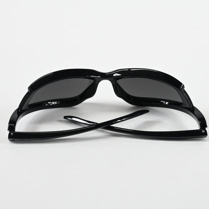 Balenciaga BB0289S 001 Unisex Authentic Sunglasses Black/Silver, 71mm - New