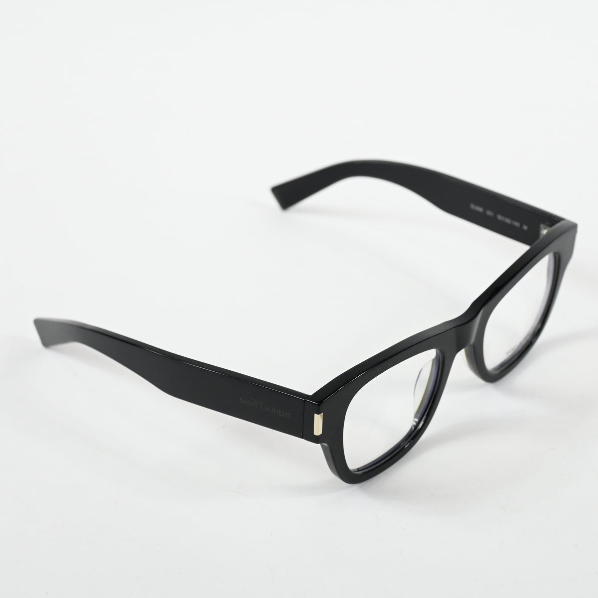 Yves Saint Laurent SL-698O 002 Unisex Authentic Eyeglasses Black, 50mm - New