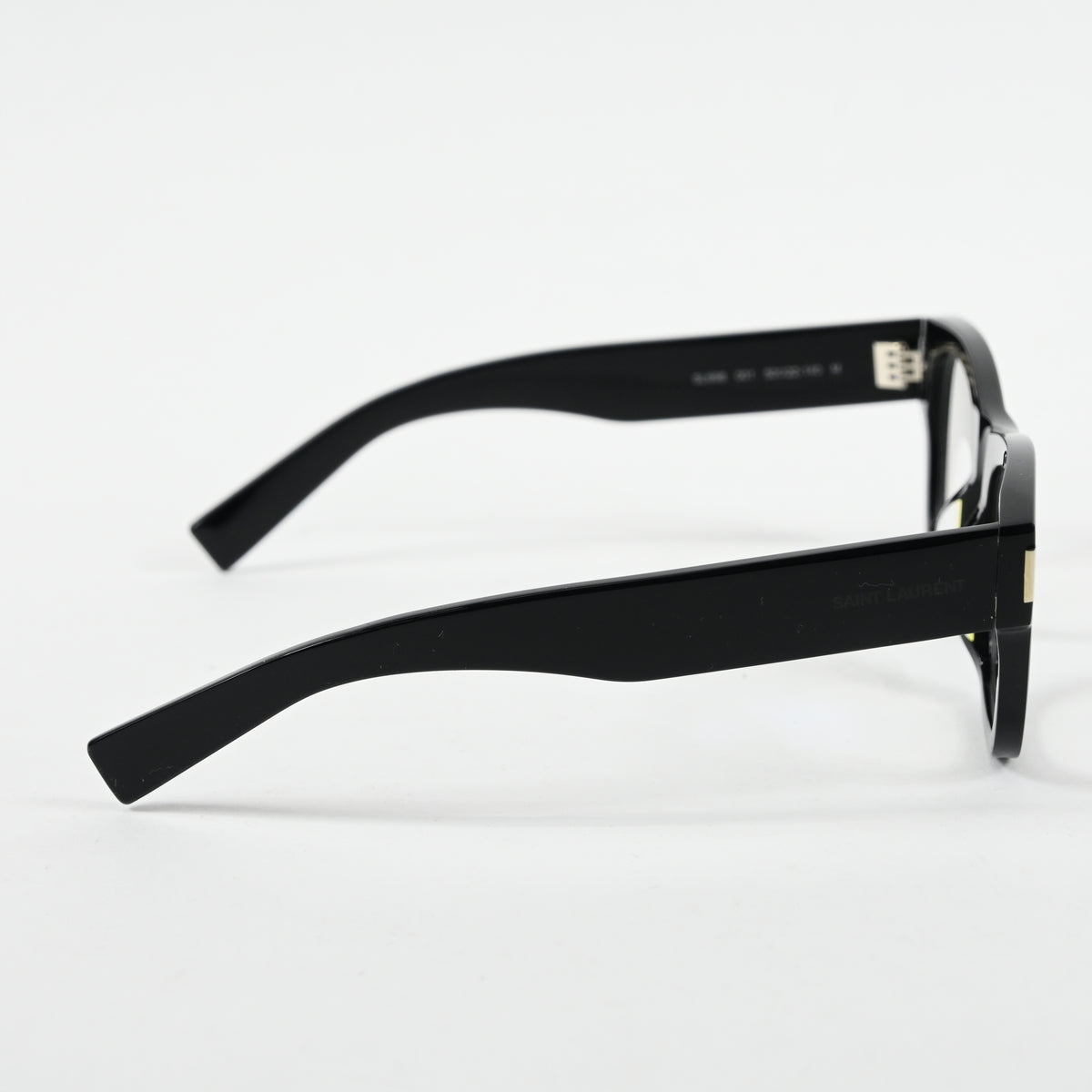 Yves Saint Laurent SL-698O 002 Unisex Authentic Eyeglasses Black, 50mm - New