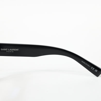 Yves Saint Laurent SL-698O 002 Unisex Authentic Eyeglasses Black, 50mm - New