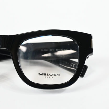Yves Saint Laurent SL-698O 002 Unisex Authentic Eyeglasses Black, 50mm - New