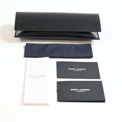 Yves Saint Laurent SL-698O 002 Unisex Authentic Eyeglasses Black, 50mm - New