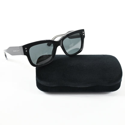 Gucci GG1217S 001 Mens Authentic Sunglasses Black/Gray, 53mm - New
