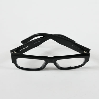 Balenciaga BB0304O 001 Mens Authentic Eyeglasses Black, 53mm - New