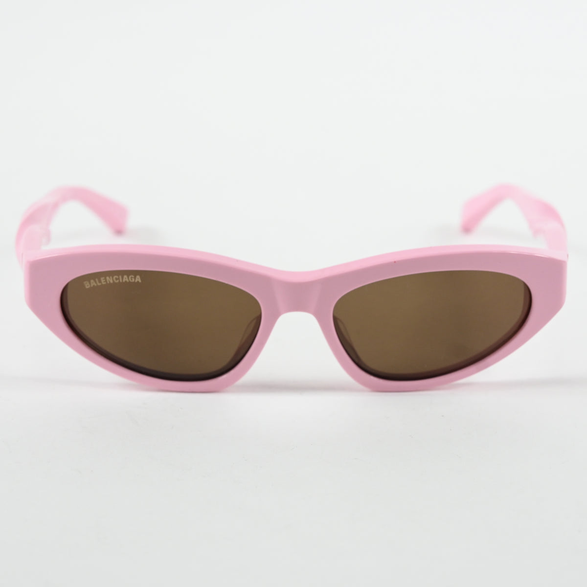 Balenciaga BB0207S 004 Womens Authentic Sunglasses Pink/Brown, 54mm - New
