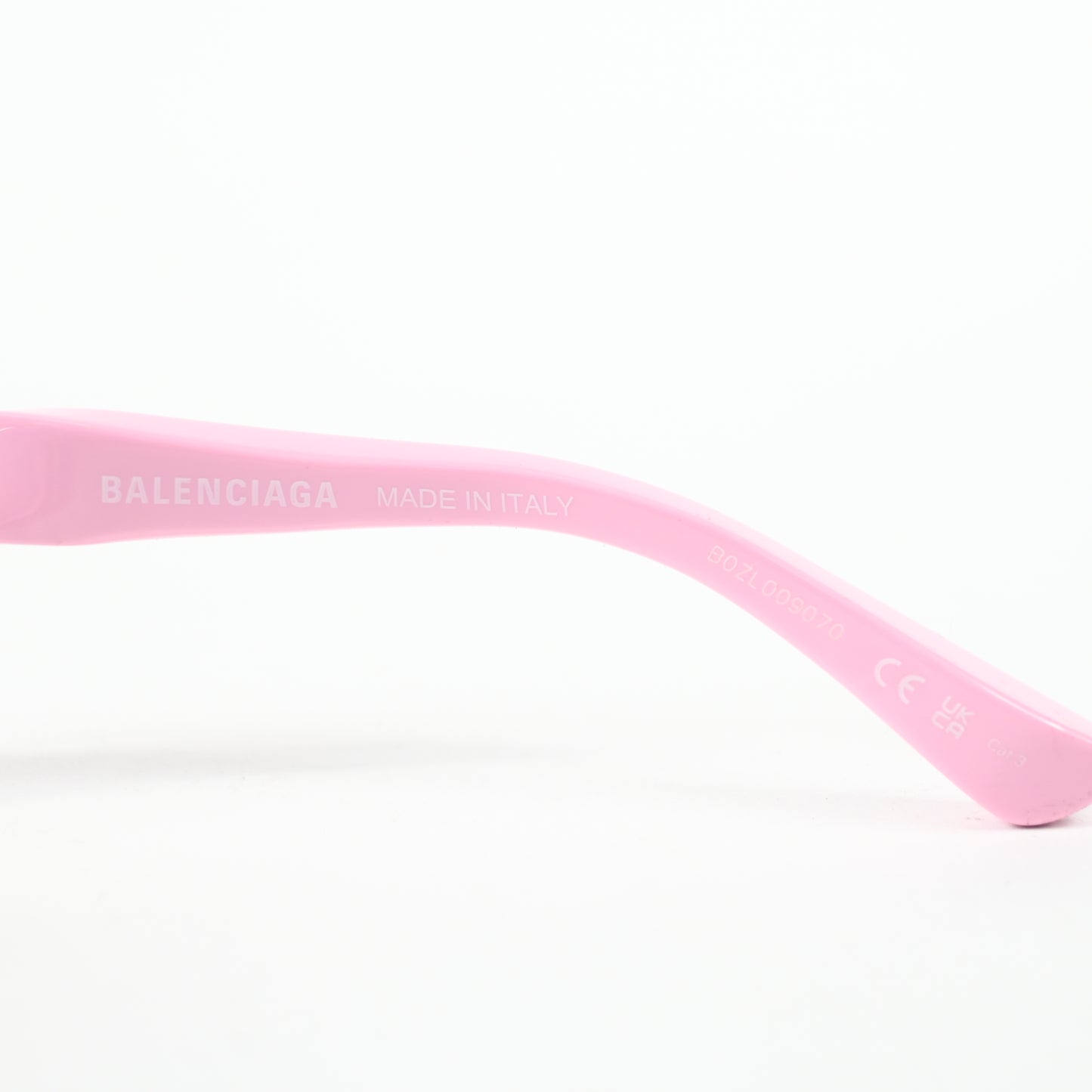 Balenciaga BB0207S 004 Womens Authentic Sunglasses Pink/Brown, 54mm - New