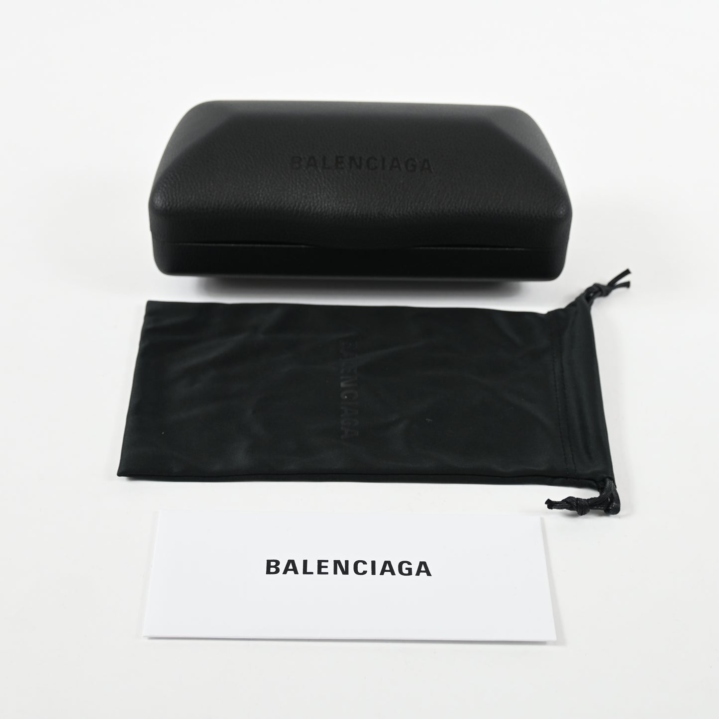 Balenciaga BB0266S 001 Unisex Authentic Sunglasses Black/Gray, 57mm - New