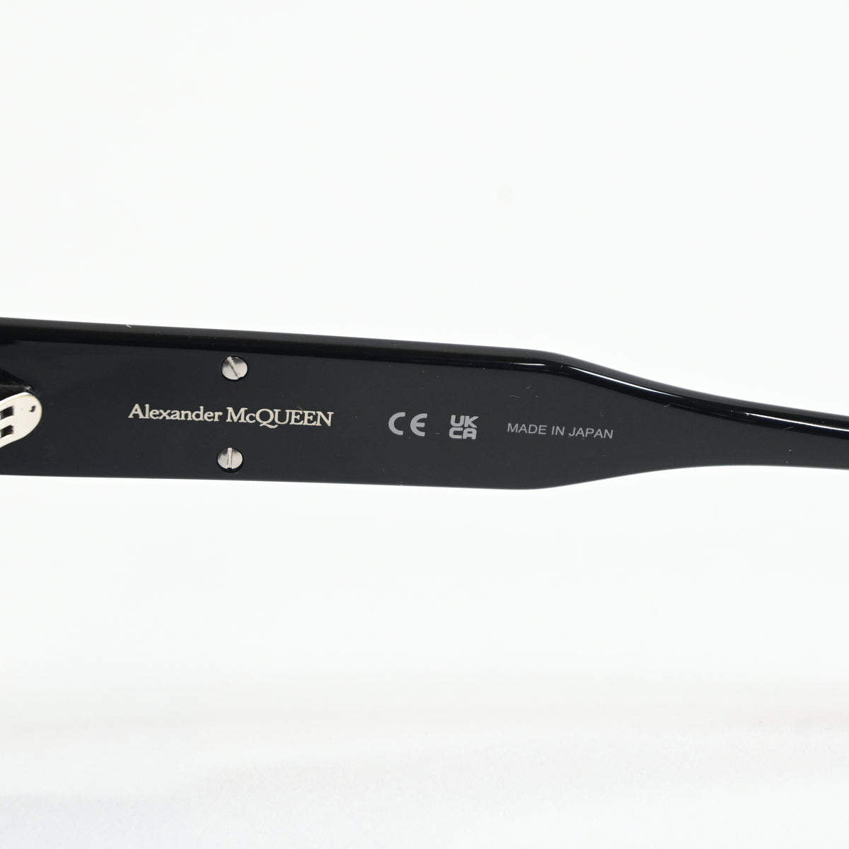 Alexander Mcqueen AM0397S 003 Mens Authentic Sunglasses Black/Gray, 52mm - New