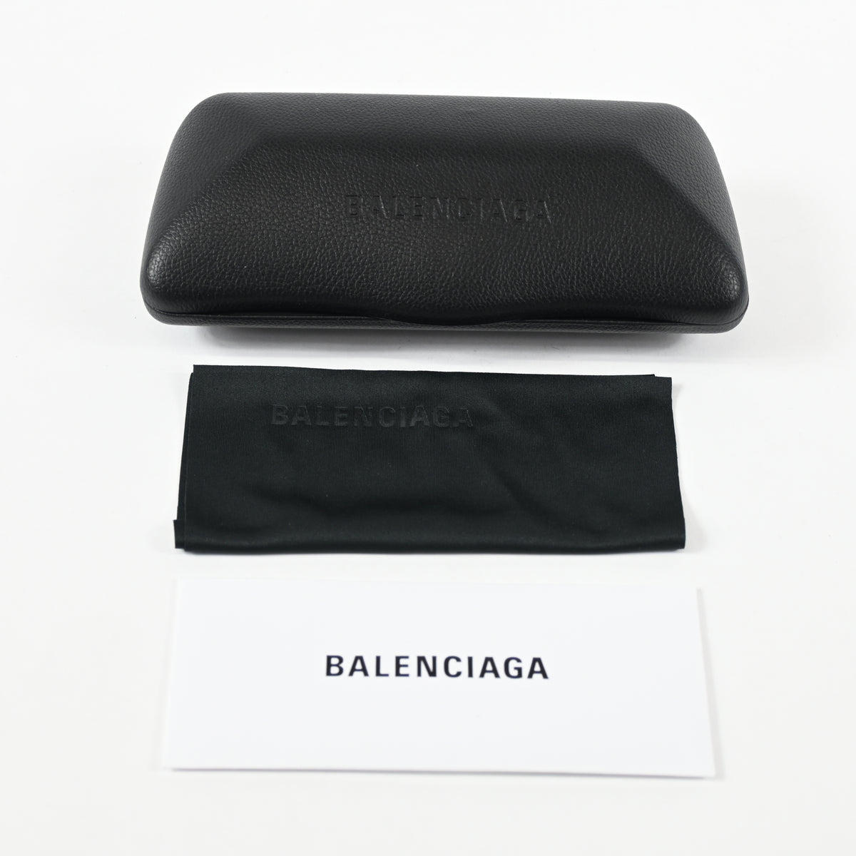 Balenciaga BB0095S 005 Womens Authentic Sunglasses Green/Gold, 53mm - New
