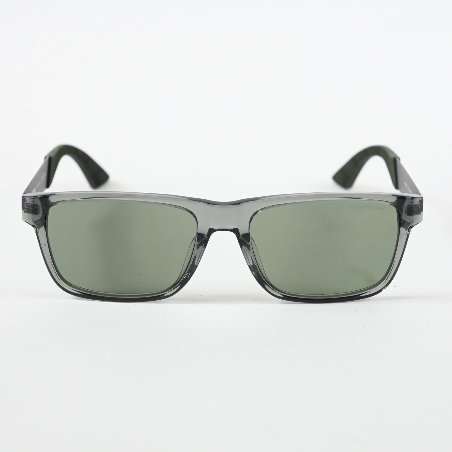 Montblanc MB0299S 003 Mens Authentic Sunglasses Green/Black, 54mm - New